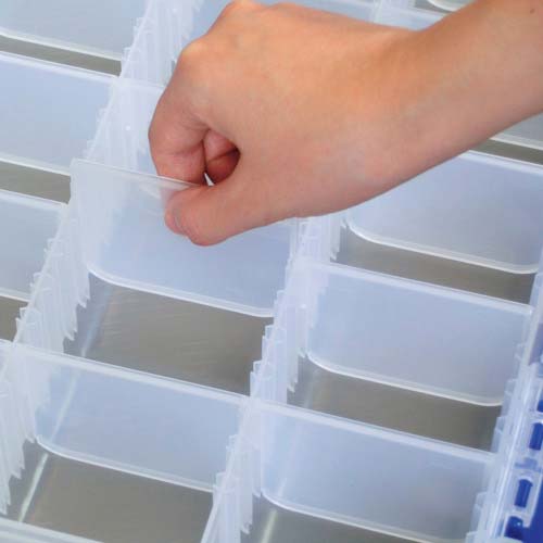 JEJアステージ パーツストッカー クリア PS-400 PS-400-C