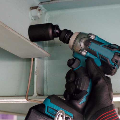 TOP インパクトレンチ用ユニバーサルソケット 差込角12.7mm 対辺17mm PUS-417