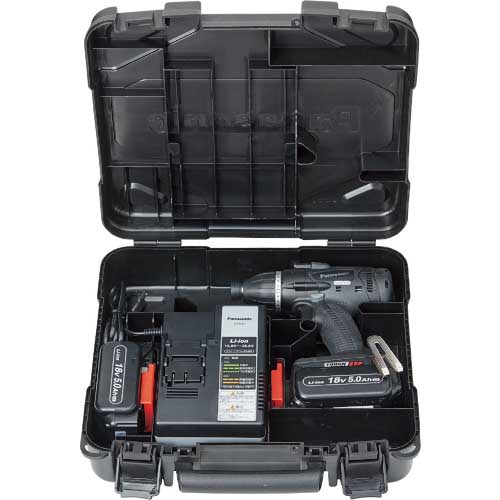 Panasonic デュアル マルチインパクトドライバー 18V5.0Ahセット品 黒 