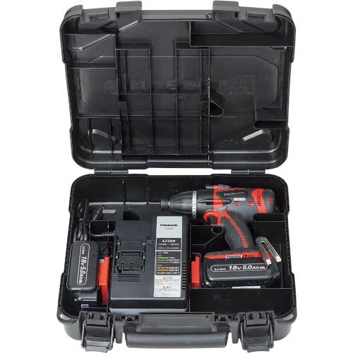 Panasonic デュアル マルチインパクトドライバー 18V5.0Ahセット品 赤 EZ75A9LJ2G-R