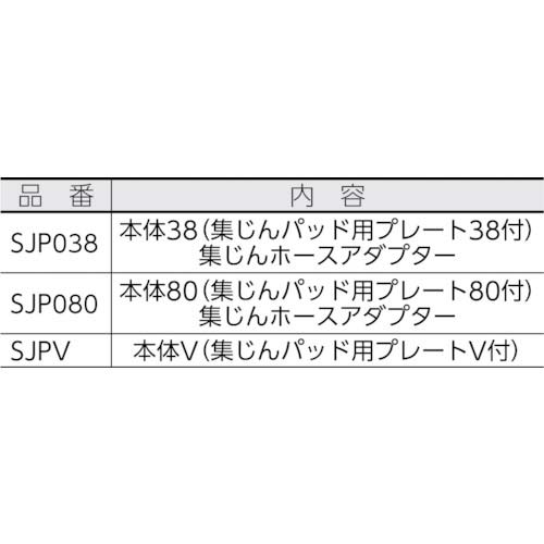 ミヤナガ 集塵パッドV SJPV