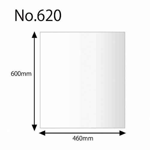 HEIKO ポリ規格袋 ヘイコーポリ No.620 紐なし 50枚入り 006621000