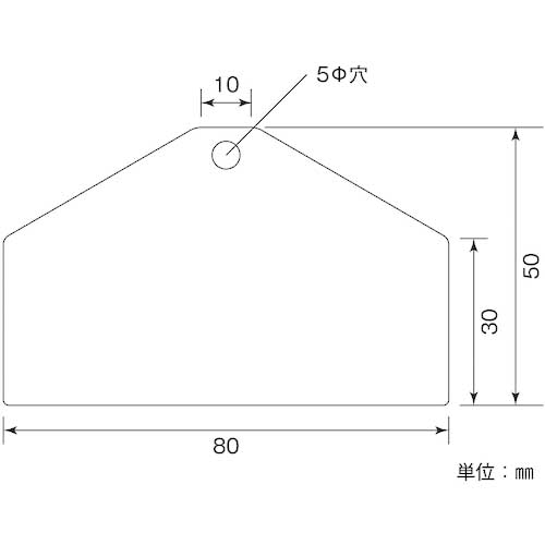 緑十字 ステンレス製ベース札(無地札) シルバー ステンレス札-C 50×80×0.8mm 10枚組 306013