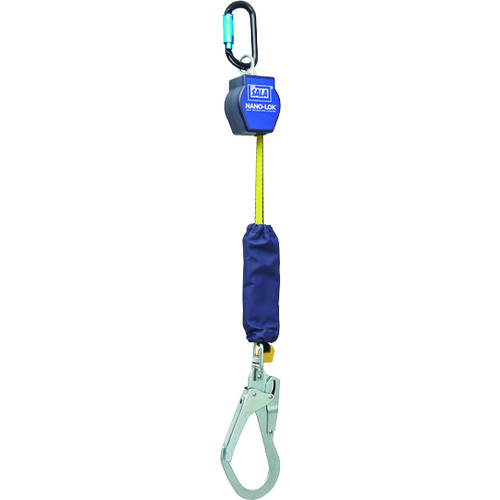 廃番】3M DBI-サラ Nano-Lok 巻取り式ランヤード シングル 廃番】3M DBI-サラ Nano-Lok 巻取り式ランヤード シングル