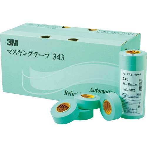 3M マスキングテープ 343 30mmX18m 4巻入り 30
