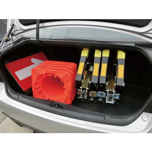 【廃番】グリーンクロス 安全柵 可搬式車両阻止アングル JSA-3VK 6300000038