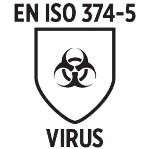 Ansell 耐薬品ニトリルゴム使い捨て手袋 マイクロフレックス 93-243 Sサイズ (100枚入) 93-243-7