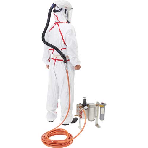 3M バーサフロー 呼吸器用フェイスシールドアセンブリ M-207 難燃性フェイスシール付き