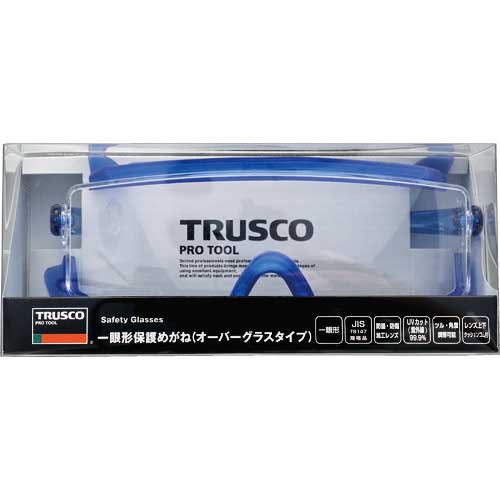 TRUSCO 一眼型保護メガネ オーバーグラスタイプ TOSG-727