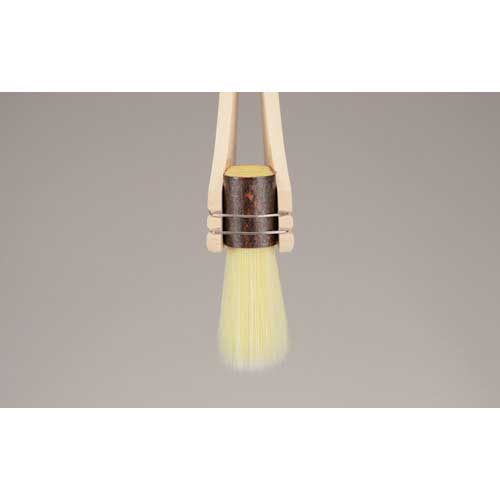 大塚 水性用刷毛 ひよこ 筋違 白 30ミリ 1027410030