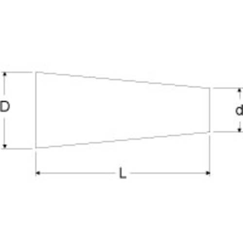 IWATA 円錐プラグA HBAS120-B 500個入り GK0472X0748