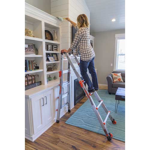 ハセガワ リトルジャイアント ヴェロシティ 伸縮式はしご兼用脚立2.78M(17556) LG-15422