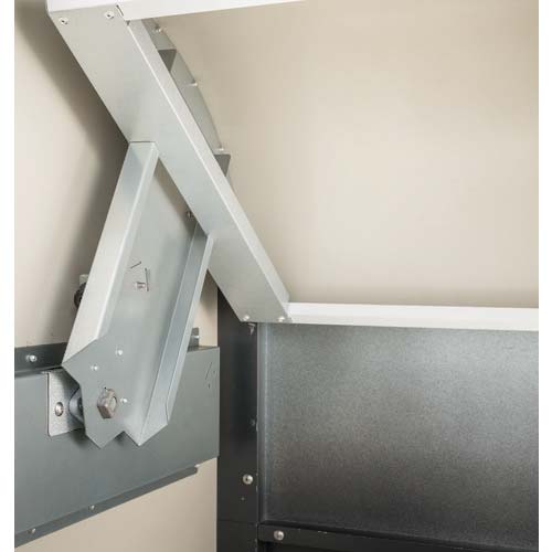 DAIKEN スチールゴミ収集庫クリーンストッカー 間口1650 奥行900 CKR-1609-2