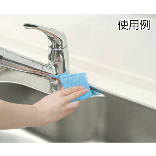 3M スポンジ スコッチ・ブライトシンク・洗面台用クリーナー ブルー/ピンク(2個入) SNK-2K