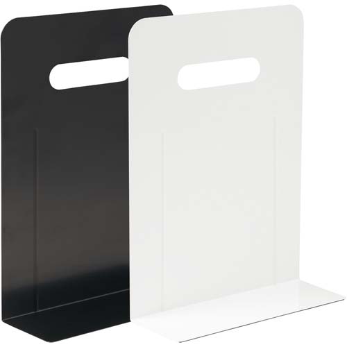 LIHIT ブックエンド・ハイタイプ(マグネット付)黒 A7351-24