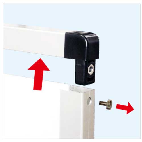 【廃番】TOKISEI ブラックフロアバリウススタンドI型アクリルタイプ A1縦 BFVAIACA1T