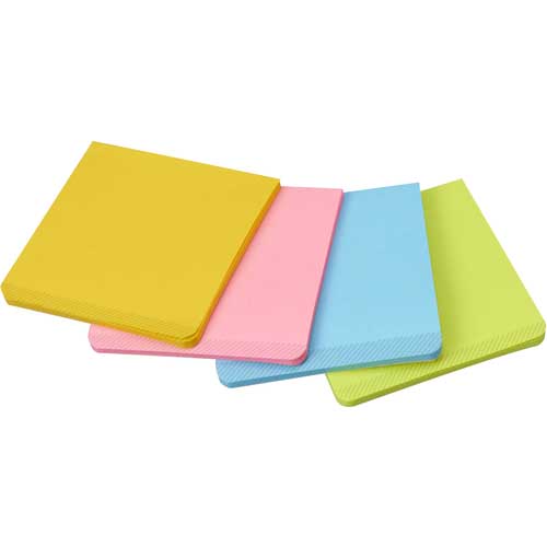 【廃番】3M ポスト・イット 全面強粘着ノート 74x74mm ビビットイエロー 30枚 F-33Y