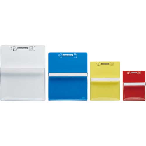 TRUSCO マグネットポケットA6用 青 MGP-A6-B