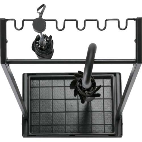 テラモト 傘かけ（折りたたみ傘対応） UB-289-100-0 W390×D250×H1000mm 14本収納 代引き不可商品時間指定不可TERAMOTO&frasl;テラモト \u003cbr\u003e傘かけ