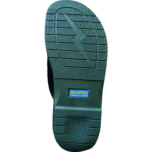 AS アズピュアESDサンダル 白 LL 1-7165-03