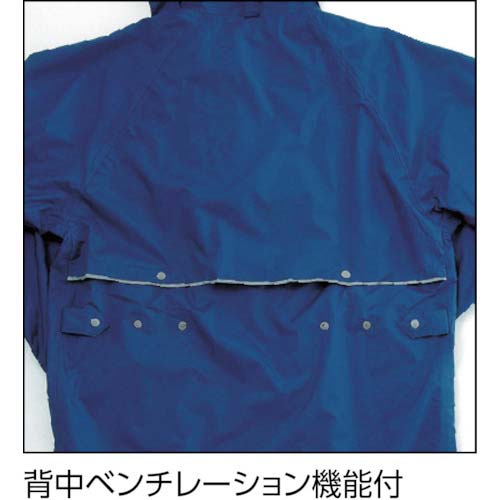 カジメイク エントラントレインコート ネイビー M 7260-55-M