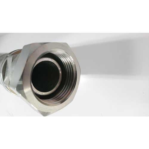 【廃番】横浜ゴム 一般油圧ゴムホース レベックスシリーズホース(金具付き) NWP140.6 内径6mm NWP140.6-1000-1005-1005