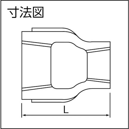 桑名金属工業 径違いソケット RS-20AX15A