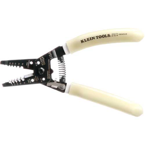 KLEIN ワイヤーストリッパー 180mm 蓄光タイプ 11054GLW
