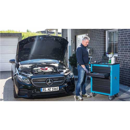 【廃番】HAZET スチール製ワゴン HAZETツールトロリー 178N-7