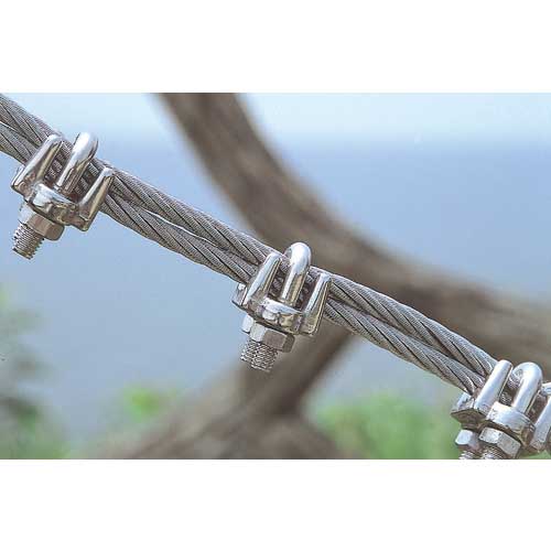 水本 ステンレス ワイヤークリップ SUS316 使用ロープ径2.5〜3mm B-2456
