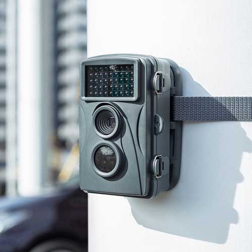 SANWA セキュリティカメラ CMS-SC01GY