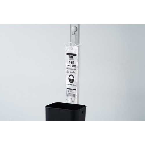 TRUSCO かさ袋 半透明 縦800x横100 厚み0.012mm 200枚入 DUB200