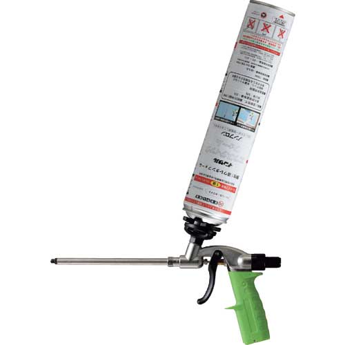 ABC 簡易型発泡ウレタンフォーム 1液ガンタイプ 弾性ウレタンフォーム インサルパック インサルエラスティックフォーム 750ml フォーム色:ホワイト ELASF