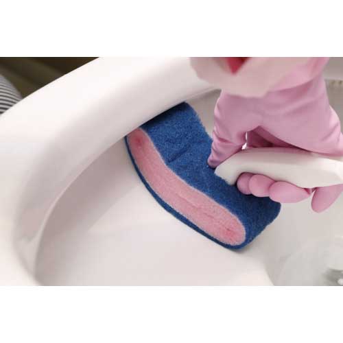 3M スコッチ・ブライト トイレ用 柄つき スポンジ たわし ET BST