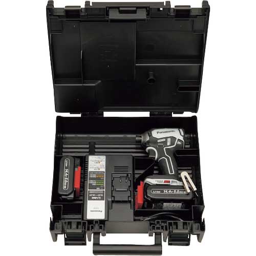 Panasonic デュアル インパクトドライバー 14.4V 5.0Ahセット グレー EZ76A1LJ2F-H