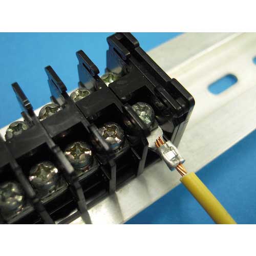 DST 裸圧着端子 角先開形端子 F1.25-3 100個入り