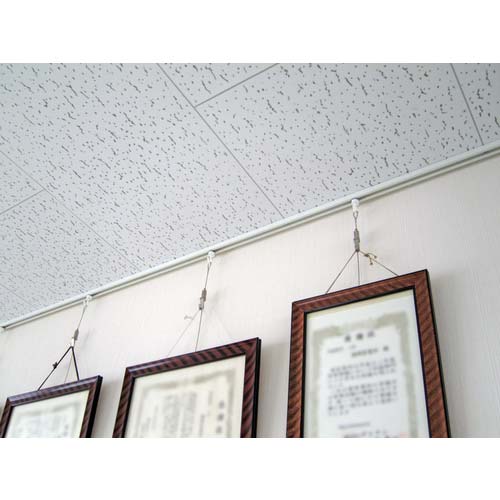 DAIKEN ピクチャーレール FR30-15C型レール 4m ホワイト FR30-15C