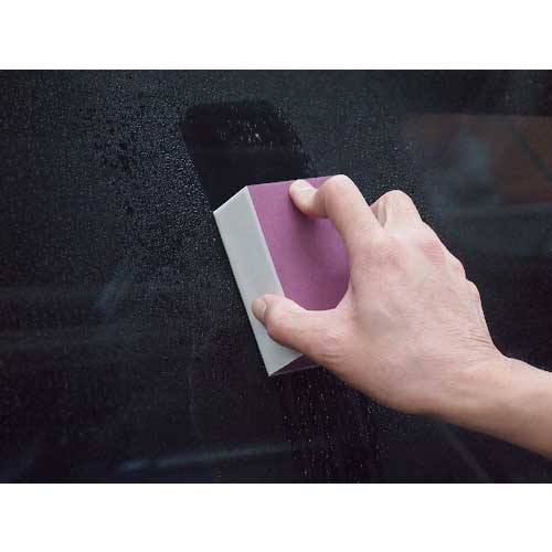 3M ガラス磨き用マイクロ研磨シート(キット) GTR-01 研磨シート5枚 専用パッド付き