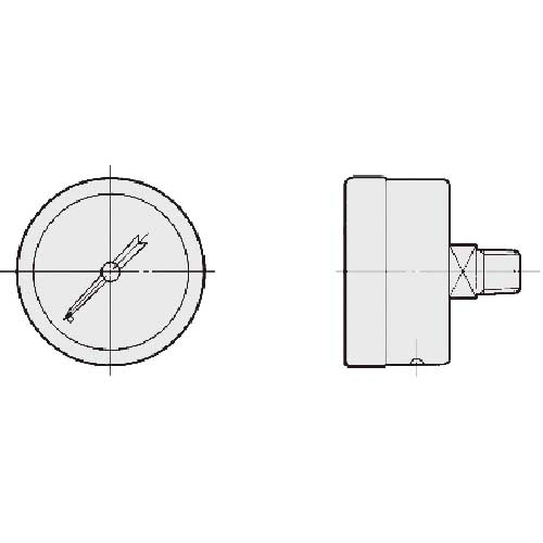 SMC 圧力計 GZ43-K-01