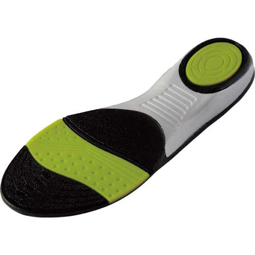 喜多 スーパーインソール3DFIT No7990 ライムグリーン フリー(24.0〜28.0)