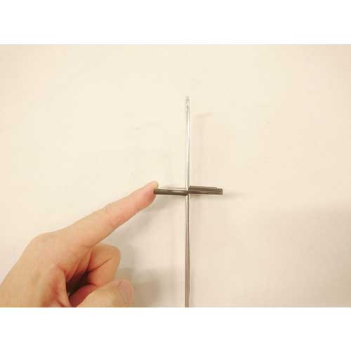 TRUSCO らくらくシート押さえUピン 30cm 50本入 RKP30-50