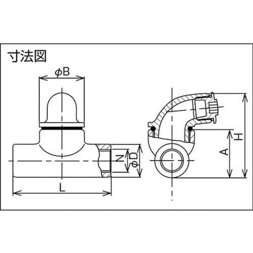 島田 鋳鉄 耐圧防爆構造シーリングフィチング(自在型) PF1/2 SFG-16H