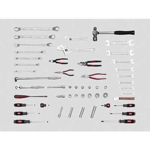 KTC 大型車整備用工具セット グリーン 間口700×奥行450×高さ890mm SK304