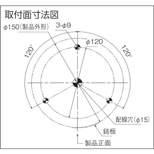 PATLITE 表示灯 Φ150 M1 キャブ Y SL15-M1JN-Y