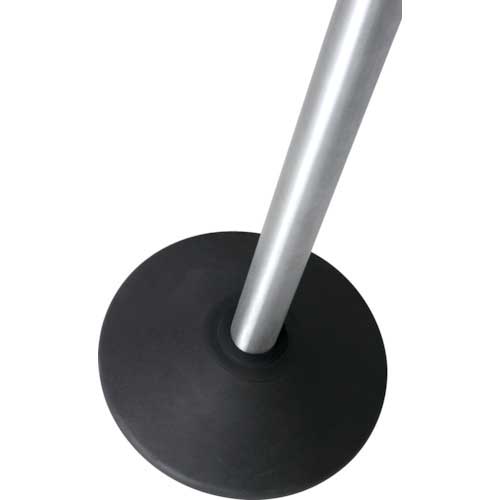 テラモト ベルトパーテーション AW屋外対応 ナイロンベルト3.6m ヘアライン 青 SU-661-703-3