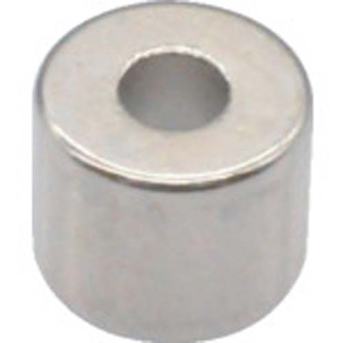 TRUSCO ネオジム丸形磁石 皿ねじ穴付 外径5MM×4MM M1.6 1個入 T05R04-M1.6