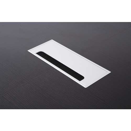 ■TRUSCO T字脚大会議テーブル 増連 W800×D1000×H720 ホワイト TMTADW(2076185) T字脚 大会議テーブル 増連 ダークII RFTMT-ADDB2 OAミーティングテーブル W800×D1000 配線ボックス付事業所様お届け  限定商品 | ムラカミビジネス　特選工房