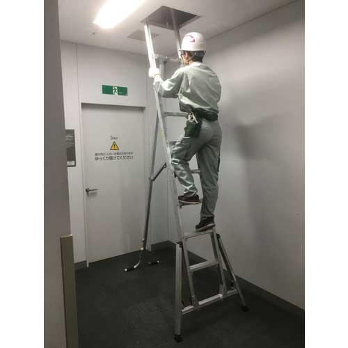 【廃番】NAKAO アルミ製点検口昇降具 天龍 TN-2400