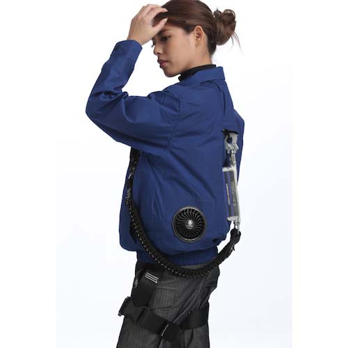 リンクサス COOLING BLASTハーネス対応服地 シルバーグレー L LX-6700WFHS-L