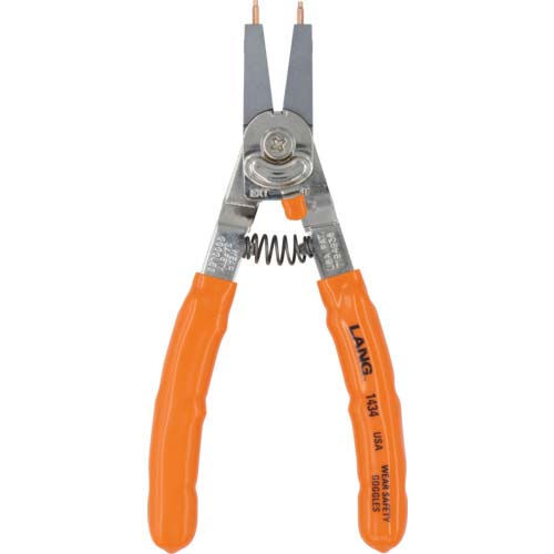 LANGTOOLS スナップリングプライヤー(替爪式・軸穴兼用) 1434